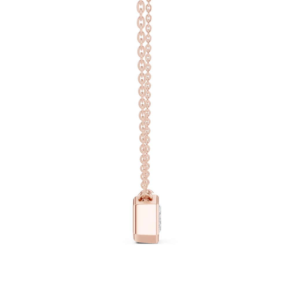 Radiant Solitaire Pendant