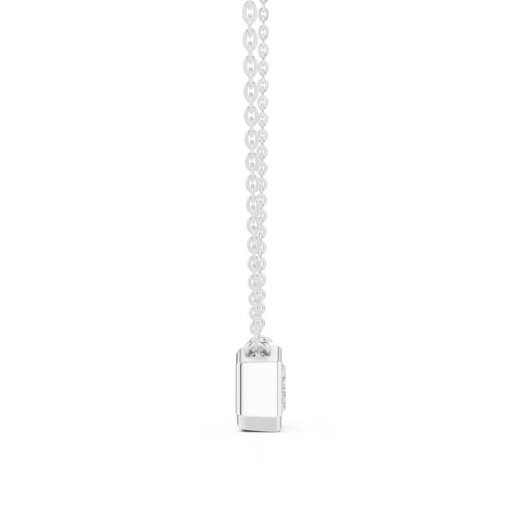 Radiant Solitaire Pendant