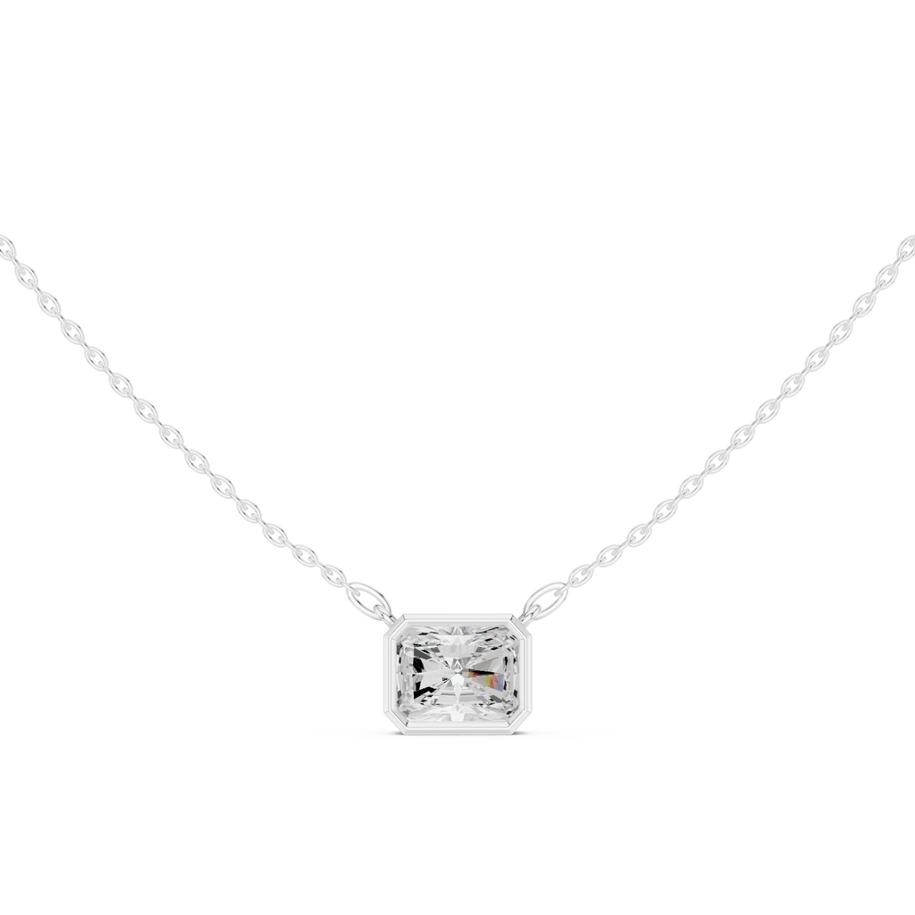 Radiant Solitaire Pendant