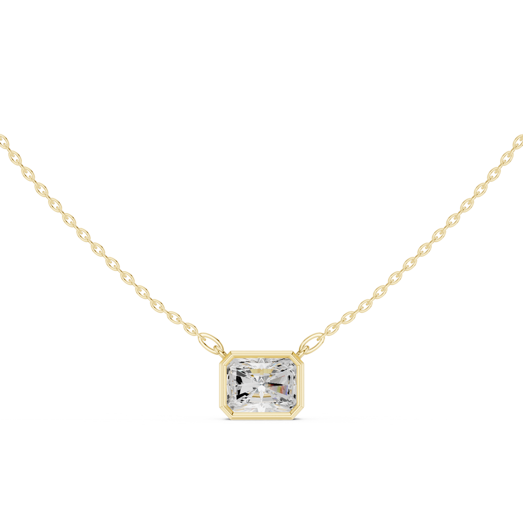 Radiant Solitaire Pendant