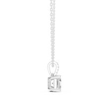 Load image into Gallery viewer, Asscher Solitaire Pendant