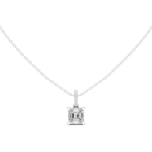 Load image into Gallery viewer, Asscher Solitaire Pendant