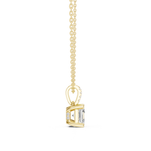 Load image into Gallery viewer, Asscher Solitaire Pendant