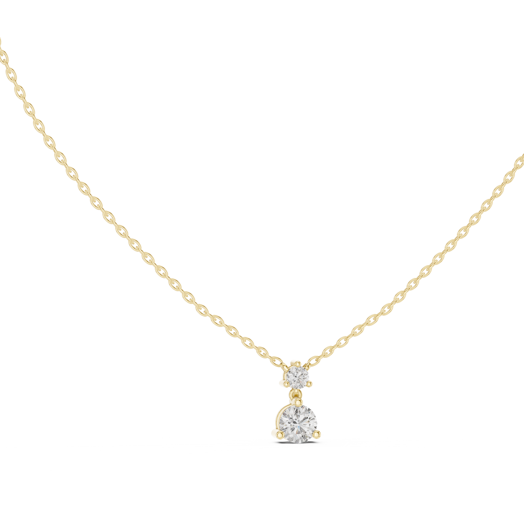 Twin Round Pendant