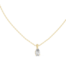 Load image into Gallery viewer, Pear Cut Pendant