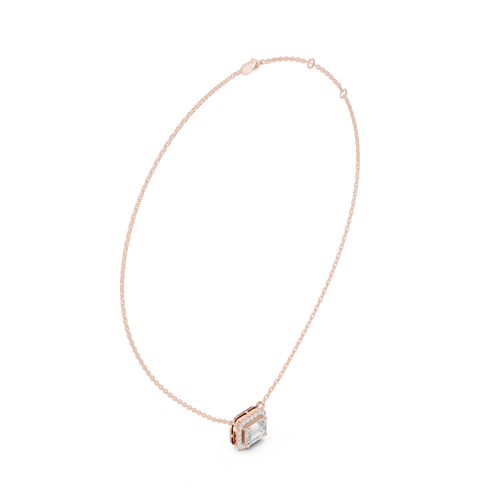 Emerald Halo Pendant