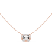 Load image into Gallery viewer, Emerald Halo Pendant