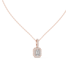 Load image into Gallery viewer, Emerald Halo Pendant