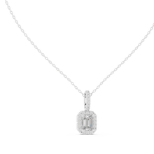 Load image into Gallery viewer, Emerald Halo Pendant
