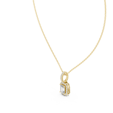 Load image into Gallery viewer, Emerald Halo Pendant