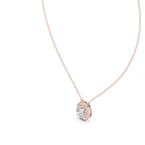 Cushion Halo Pendant