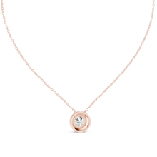 Load image into Gallery viewer, Round Halo Pendant