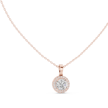 Load image into Gallery viewer, Round Halo Pendant