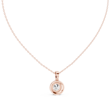 Load image into Gallery viewer, Round Halo Pendant