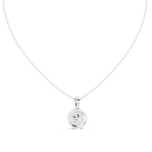 Load image into Gallery viewer, Round Halo Pendant