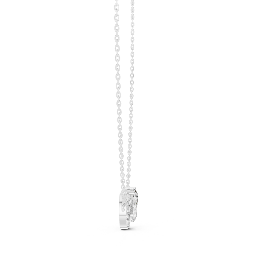 Toi et Moi Halo Pendant