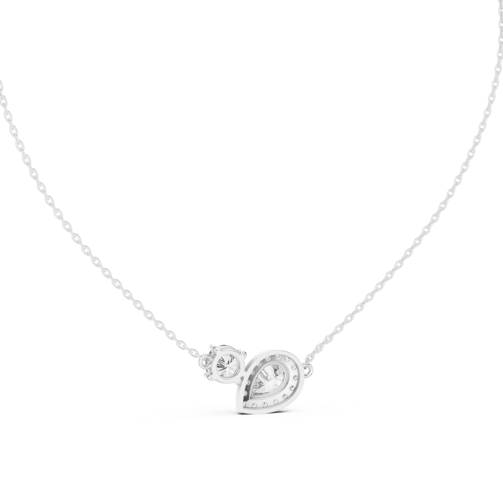 Toi et Moi Halo Pendant