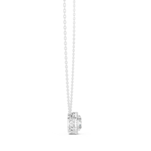 Load image into Gallery viewer, Oval Halo Pendant