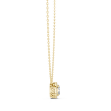 Load image into Gallery viewer, Oval Halo Pendant