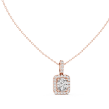 Load image into Gallery viewer, Cushion Halo Pendant