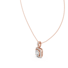 Load image into Gallery viewer, Cushion Halo Pendant