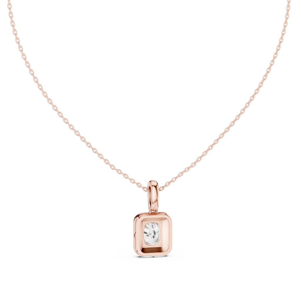 Cushion Halo Pendant