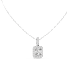 Load image into Gallery viewer, Cushion Halo Pendant