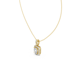 Load image into Gallery viewer, Cushion Halo Pendant