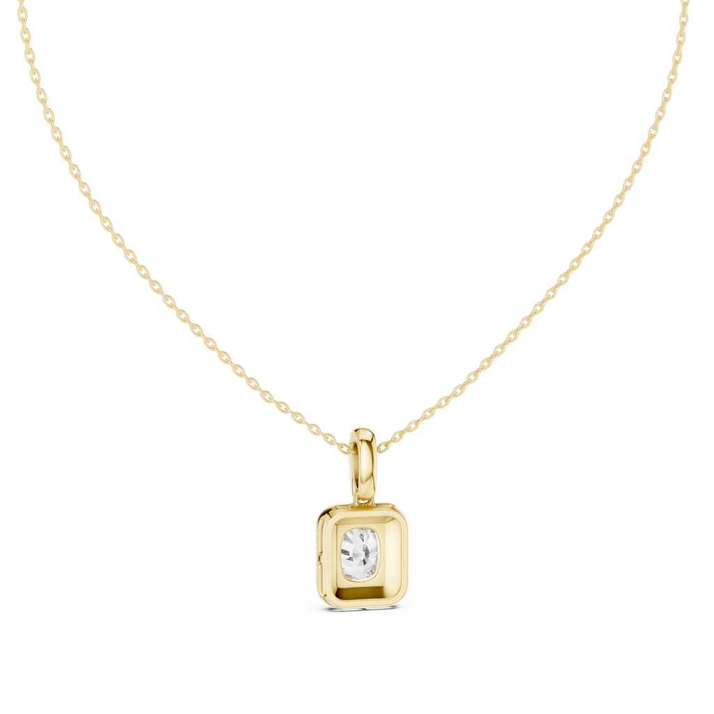 Cushion Halo Pendant