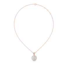 Load image into Gallery viewer, Round Halo Pendant