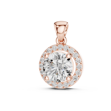 Load image into Gallery viewer, Round Halo Pendant