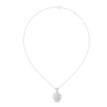 Load image into Gallery viewer, Round Halo Pendant
