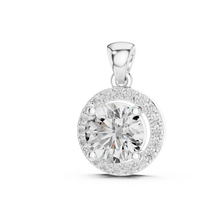Load image into Gallery viewer, Round Halo Pendant