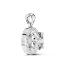 Load image into Gallery viewer, Round Halo Pendant