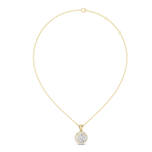 Load image into Gallery viewer, Round Halo Pendant
