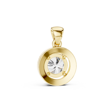 Load image into Gallery viewer, Round Halo Pendant
