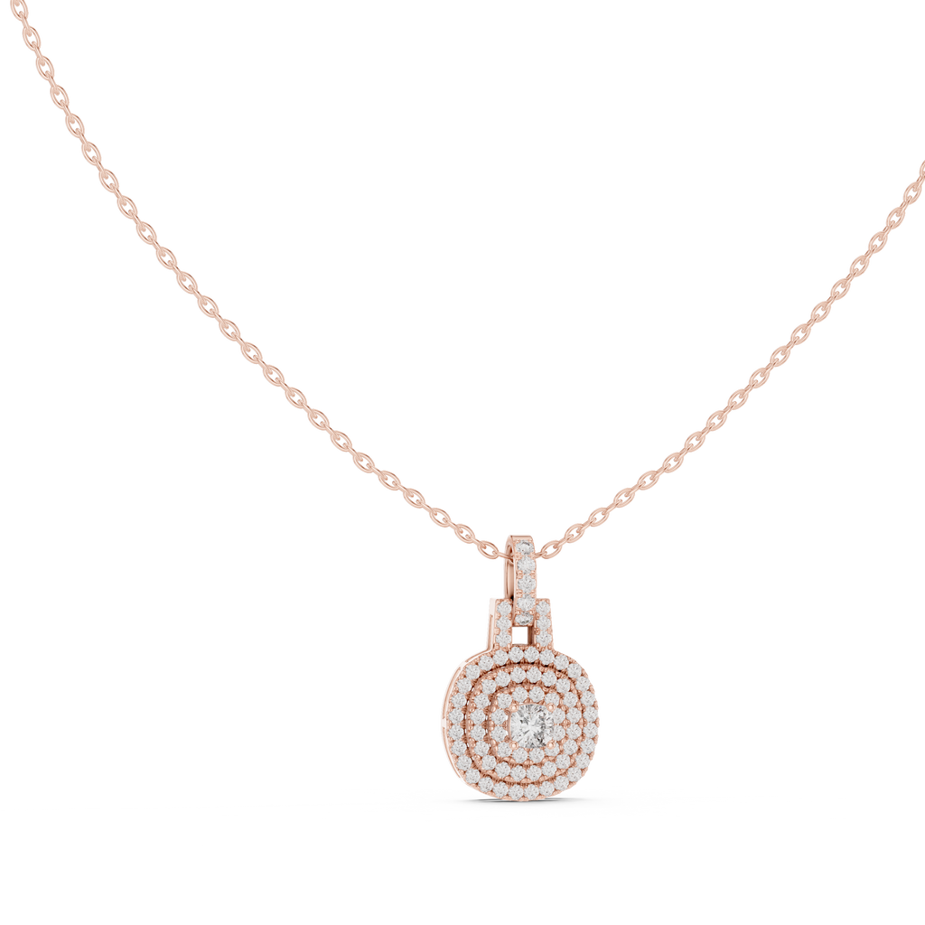 Cushion Pyramid Pendant