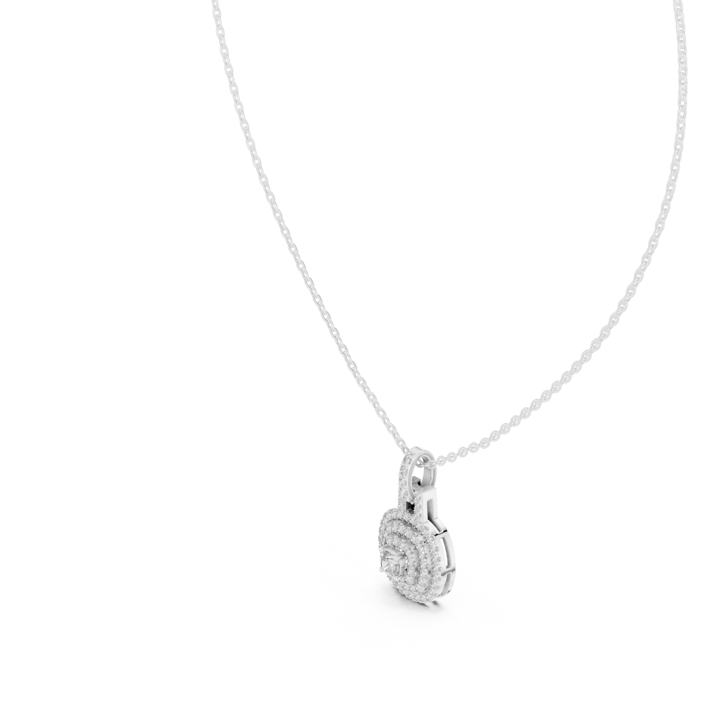 Cushion Pyramid Pendant
