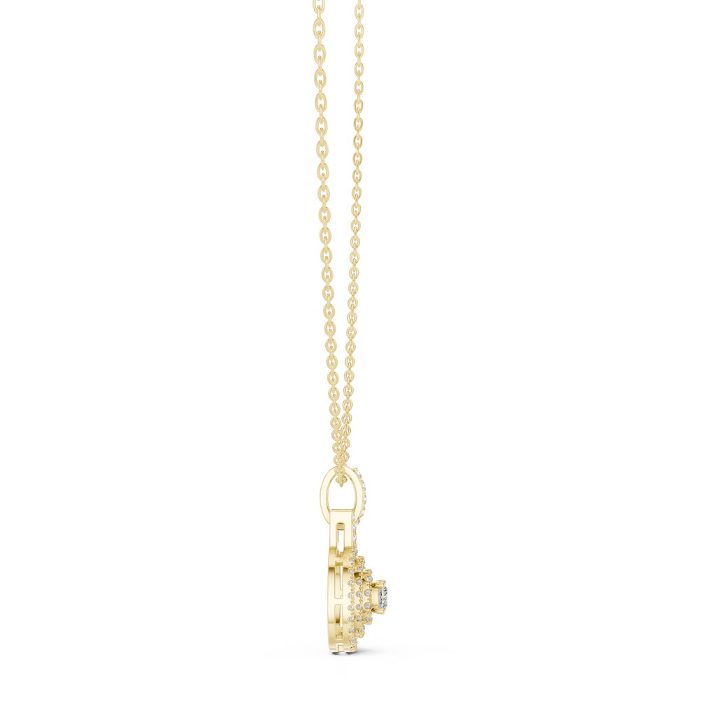 Cushion Pyramid Pendant
