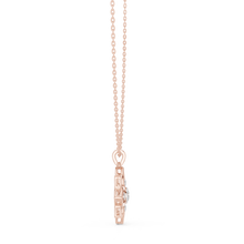 Load image into Gallery viewer, Round Flower Pendant