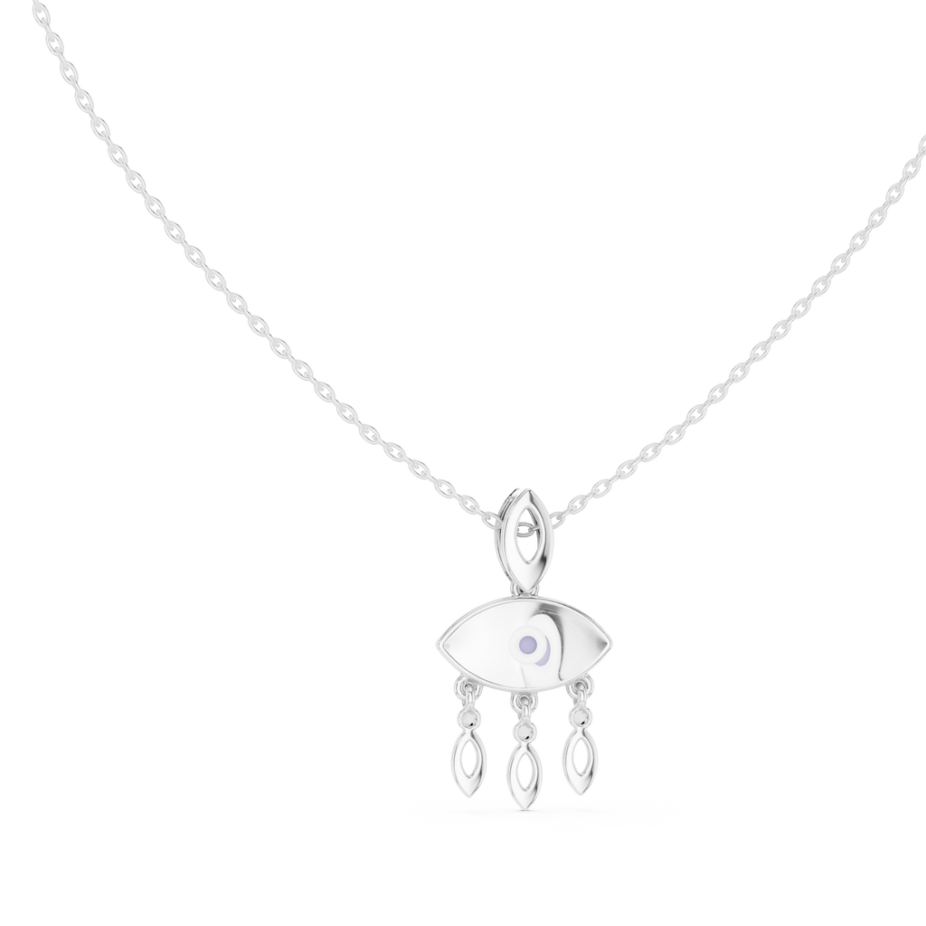 Evil Eye Round Pendant