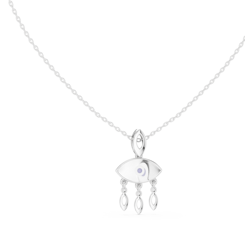 Evil Eye Round Pendant