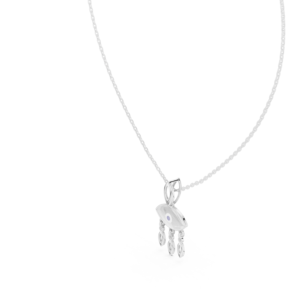 Evil Eye Round Pendant