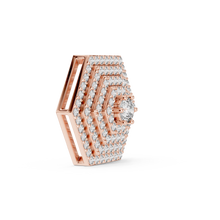 Load image into Gallery viewer, Hexagon Pyramid Pendant