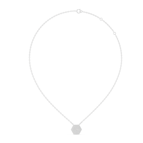 Hexagon Pyramid Pendant
