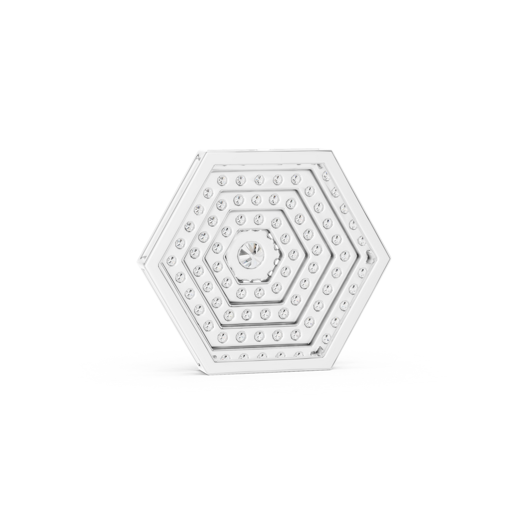 Hexagon Pyramid Pendant