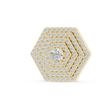 Load image into Gallery viewer, Hexagon Pyramid Pendant