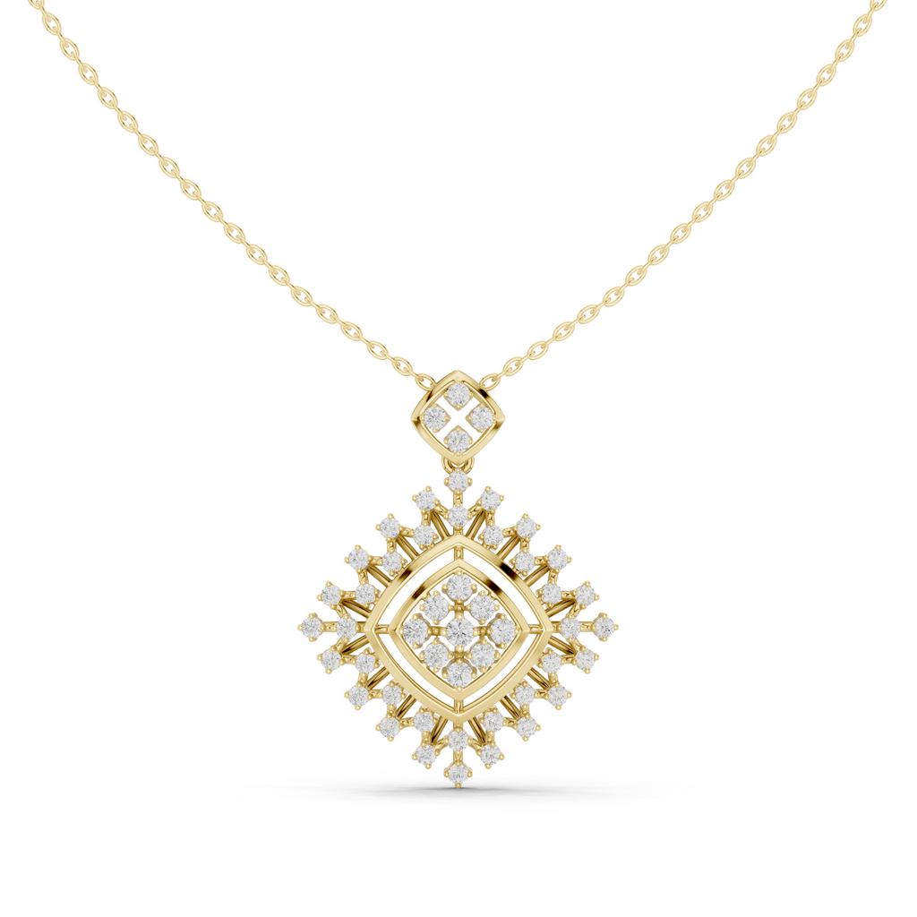 Round Pyramid Pendant