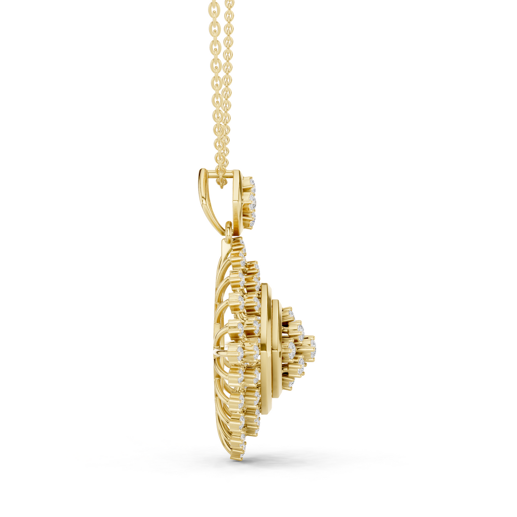 Round Pyramid Pendant