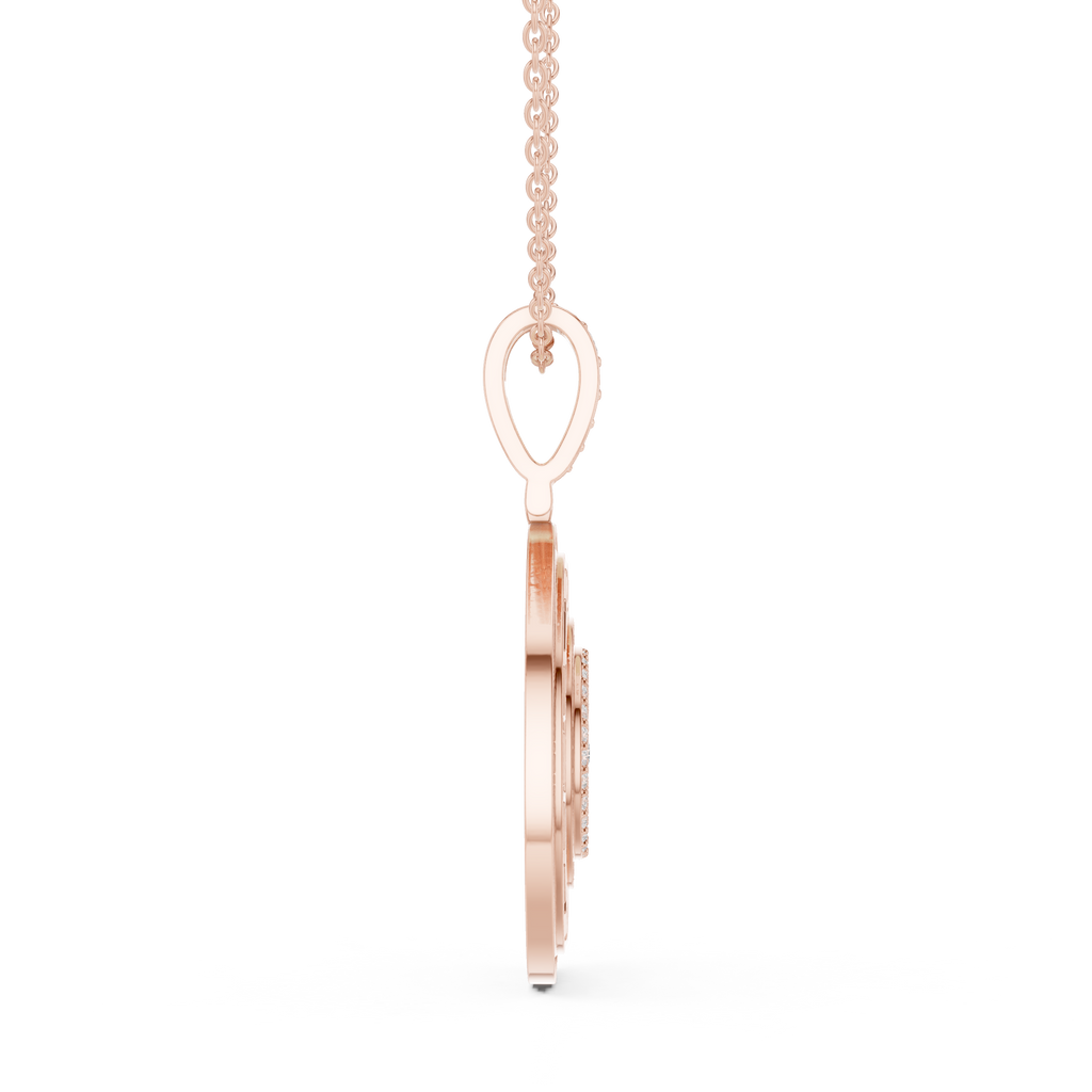 Round Emblem Pendant